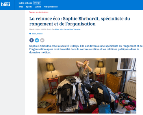 ITV Ordolys La relance eco sur France Bleu Touraine