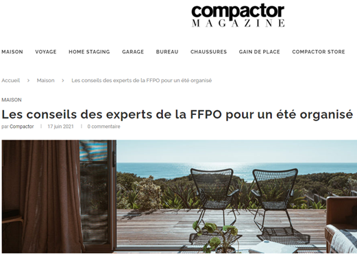 Article FFPO pour compactor